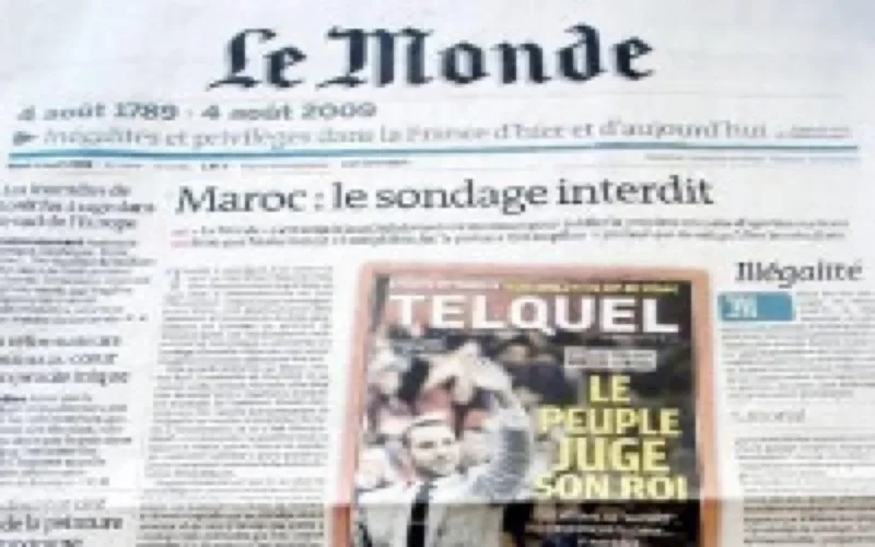 Le Monde censuré au Maroc