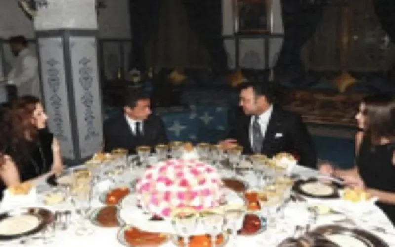 Dîner familial pour Mohammed VI et Nicolas Sarkozy