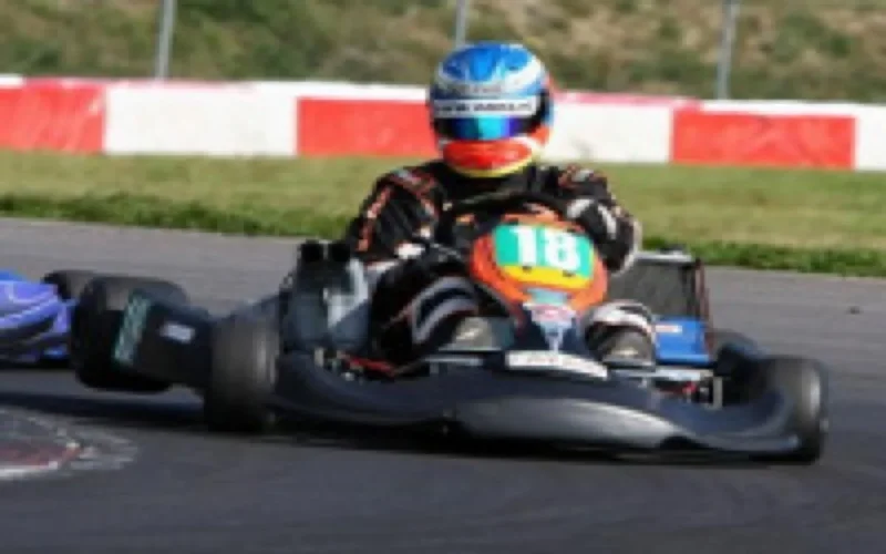 Marwane Zarzouri s'illustre au championnat de Belgique du karting