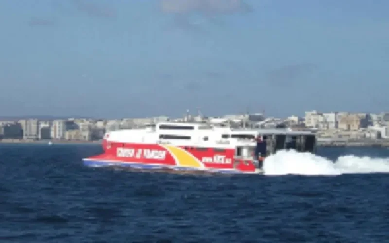 Trafic maritime suspendu entre Tanger et Tarifa