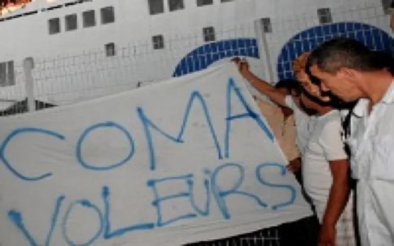 Panne de moteur sur un ferry Comanav Sète-Nador