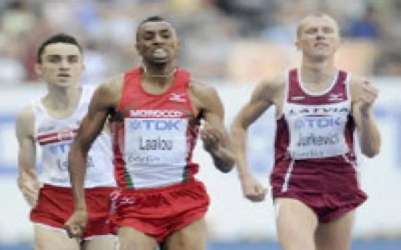 Amine Laalou à la Coupe continentale d'athlétisme en Croatie