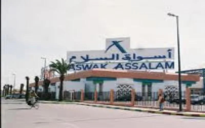 Incendie au supermarché Aswak Assalam de Marrakech