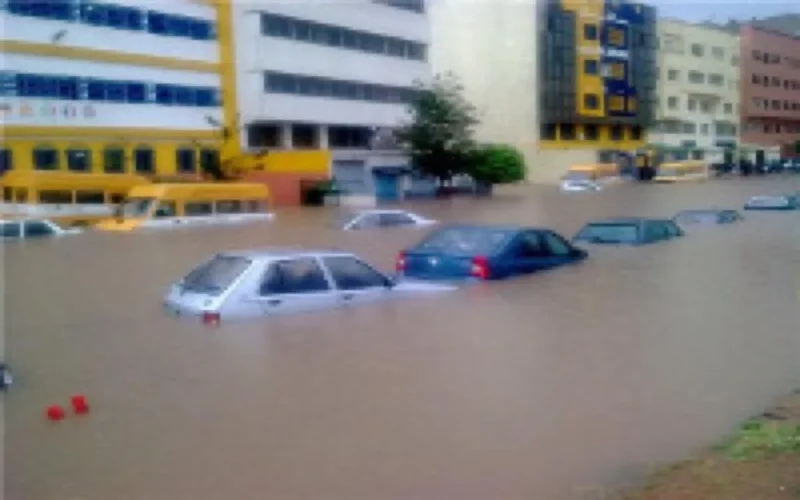 Casablanca sous les eaux