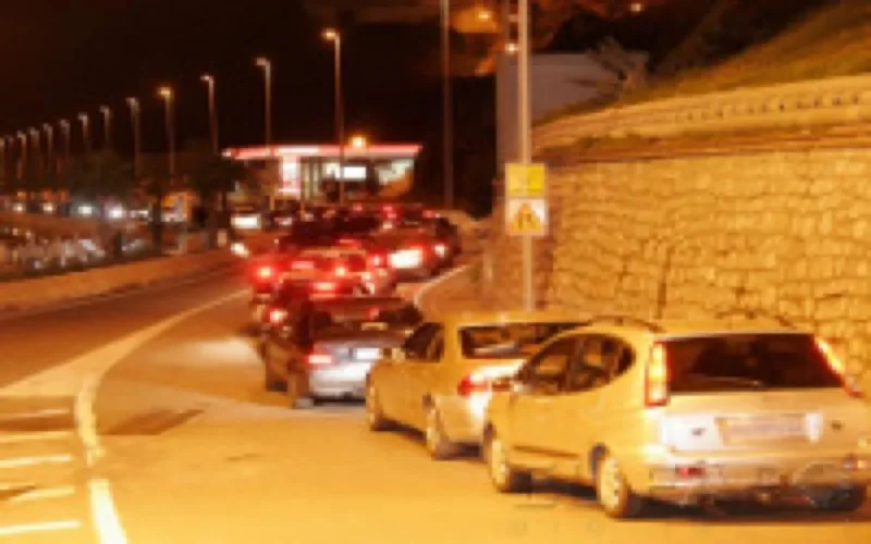 Deux kilomètres de bouchons à Sebta