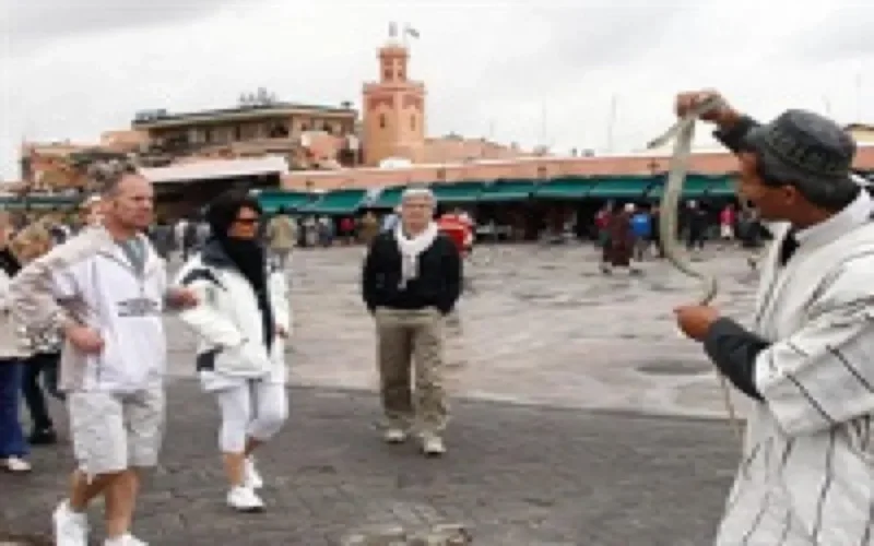 Jamaâ El Fna, le jour d'après