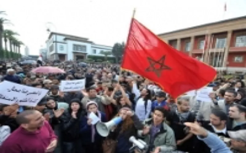 Nouvelle manifestation réprimée devant le Parlement à Rabat 