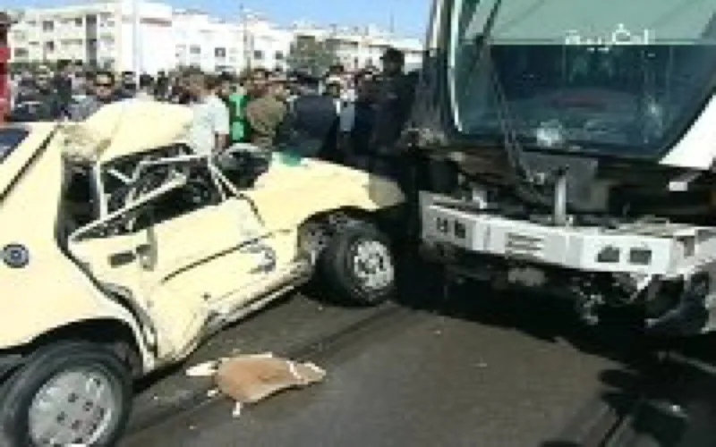 Accident du tramway à Salé