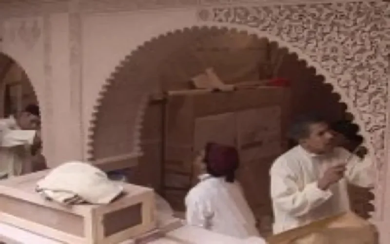 Patio médiéval marocain au Metropolitan Museum de New York