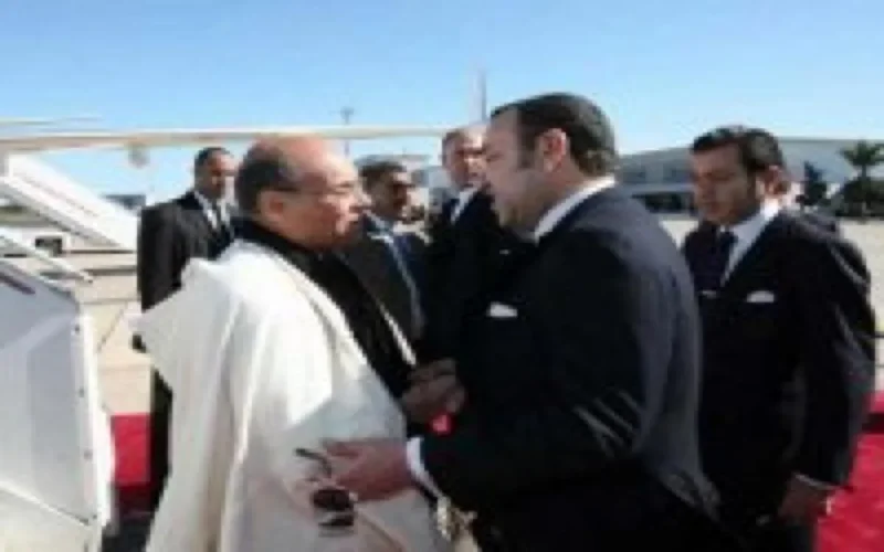 Moncef Marzouki au Maroc