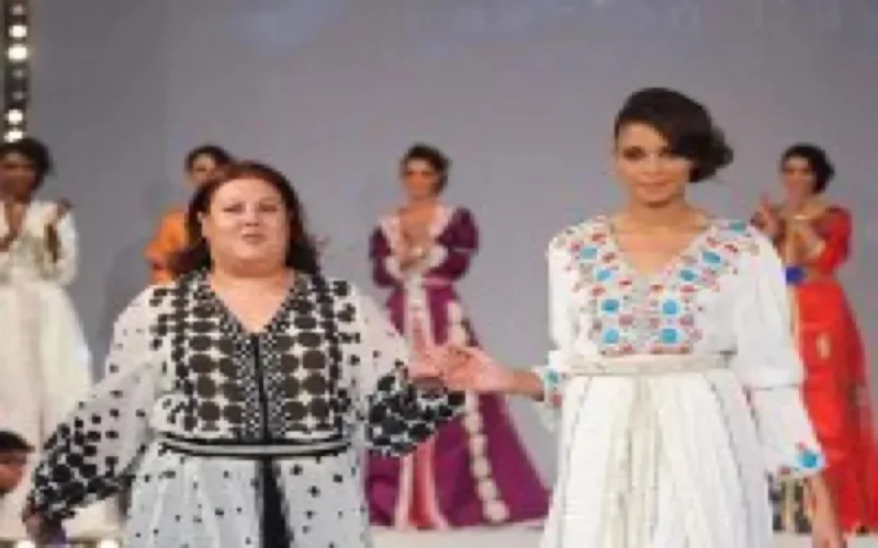 Laila Benhsain au Fashion Days Maroc 2012