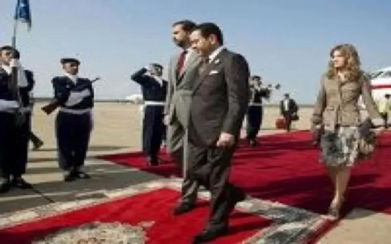 Le prince héritier d'Espagne Felipe à Casablanca