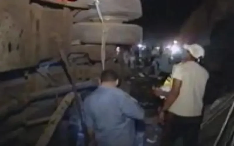 Vidéo de l'accident de bus près de Marrakech