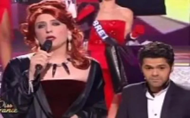 Gad El Maleh et Jamel Debbouze - Samantha Switch à Miss France 2013