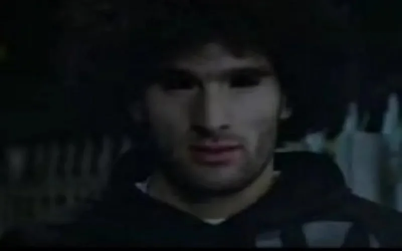 Marouane Fellaini dans une pub de Warrior Sports 