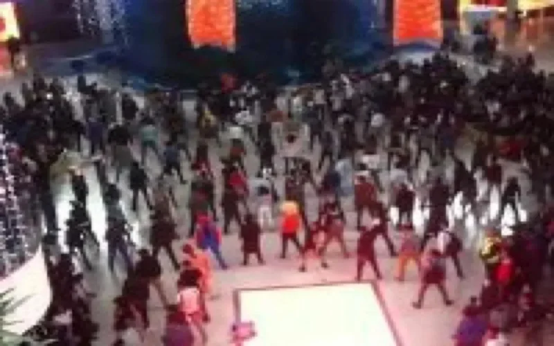 Gangnam Style au Morocco Mall de Casablanca