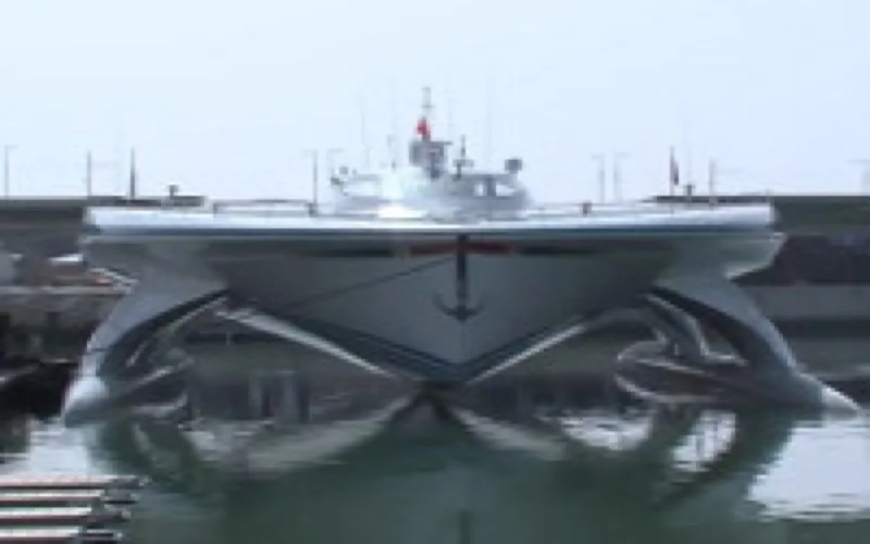 Le PlanetSolar en escale au Maroc