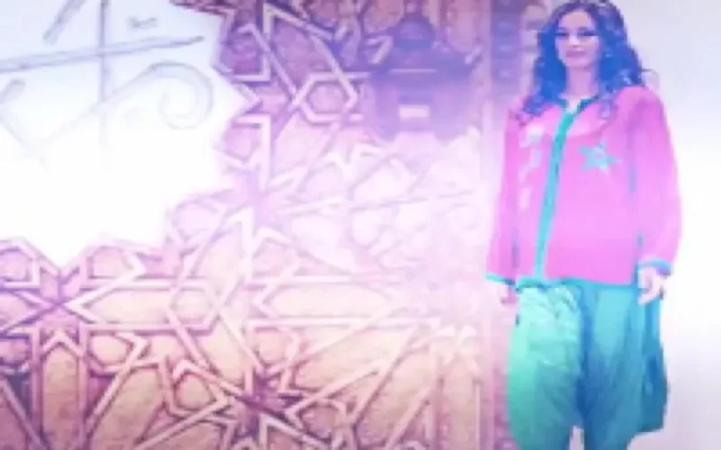 Défilé de caftans lors de l'Expo Artisan de Marrakech