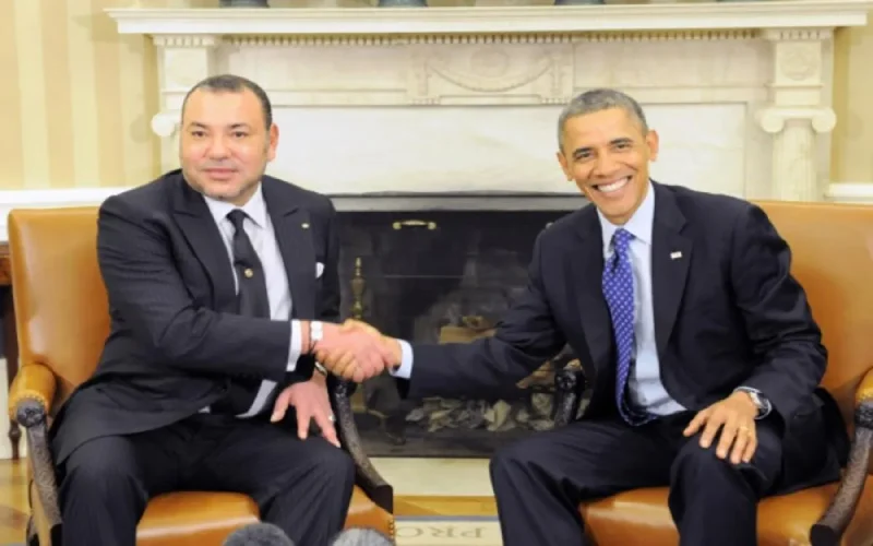 Photos : le Roi Mohammed VI rencontre Barack Obama à la Maison Blanche