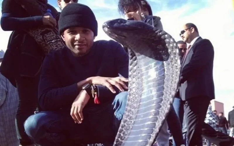 Usher en vacances au Maroc