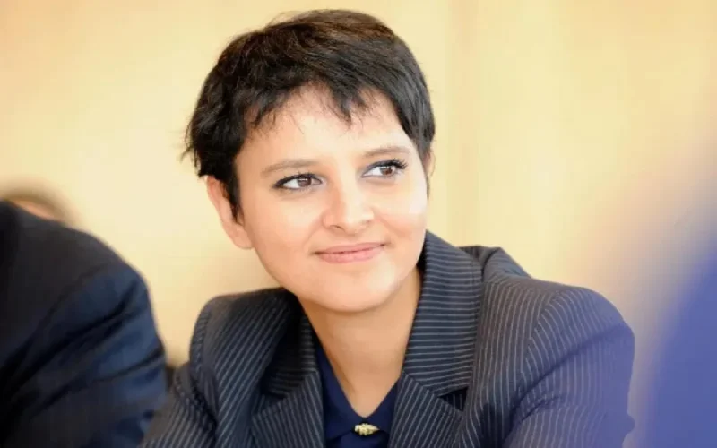 La ministre d'origine marocaine Najat Vallaud-Belkacem a la cote