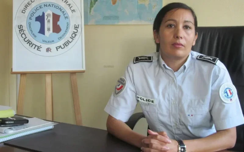 Hanane Bakioui, commissaire d'origine marocaine en France