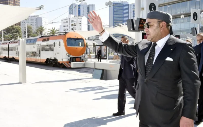 Le Roi Mohammed VI inaugure la gare Casa-Port