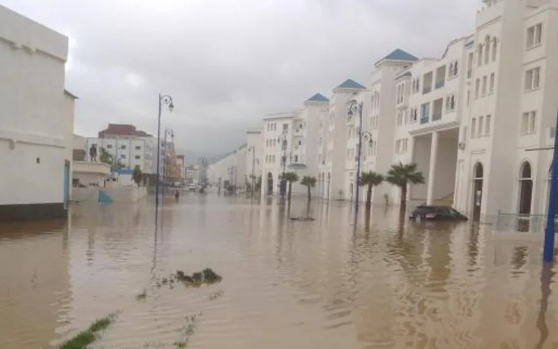 Fnideq sous les eaux