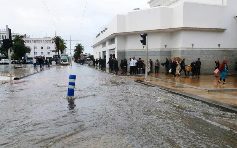 Vidéo : Rabat sous les eaux