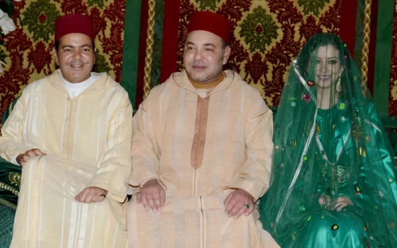 Mariage collectif lors du mariage de Moulay Rachid