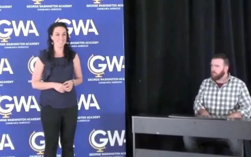 L'hymne national marocain chanté par une Américaine