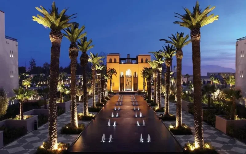 Voici le palace qui accueille les joueurs du Real Madrid à Marrakech