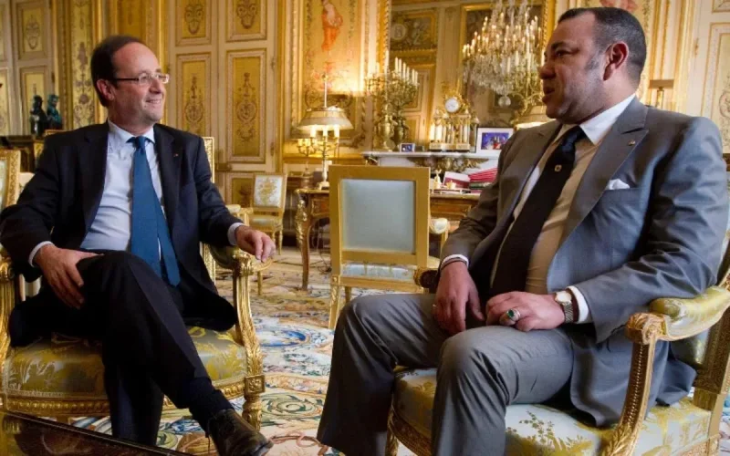 Le Roi Mohammed VI est en France
