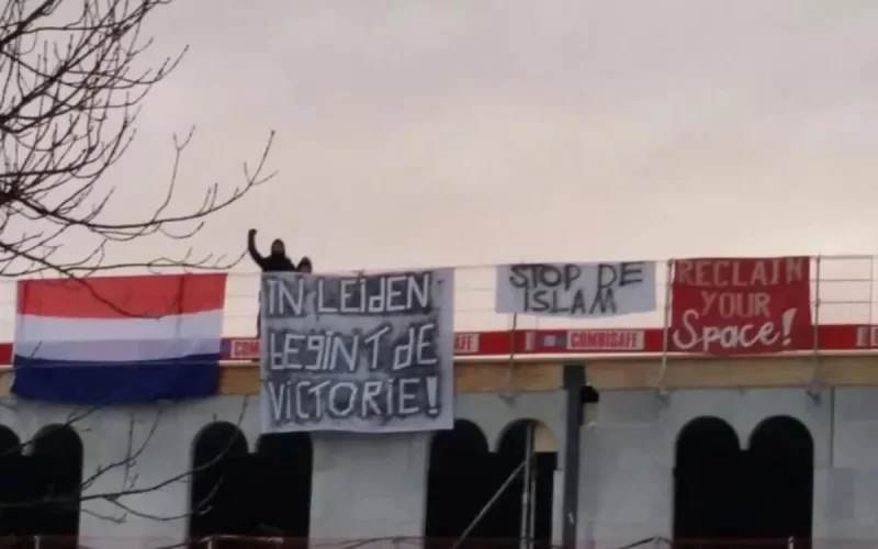 Une mosquée occupée par un mouvement d'extrême droite aux Pays-Bas
