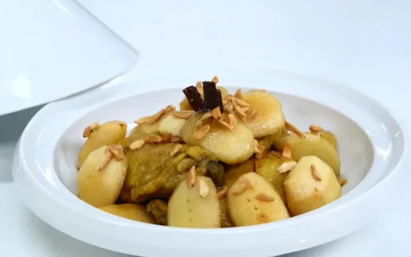Recette du tajine aux pommes, par Choumicha