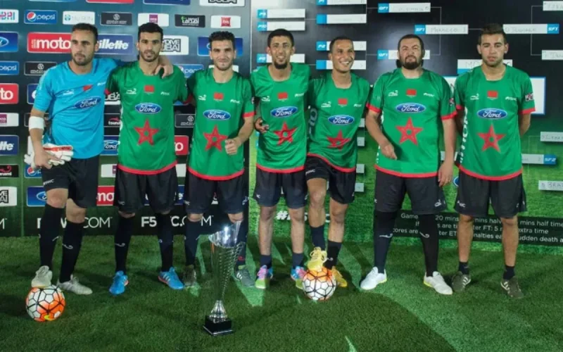 Le Maroc champion du monde de football à 5
