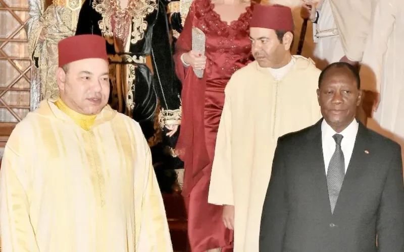 Le Roi Mohammed VI en tournée en Afrique