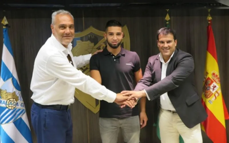 Adnane Tighadouini a signé à Malaga