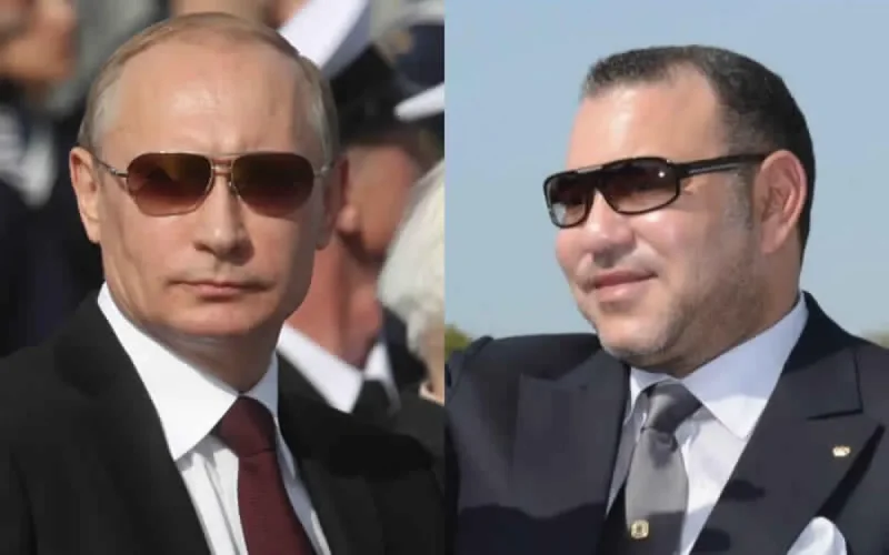 Le roi Mohammed VI en Russie