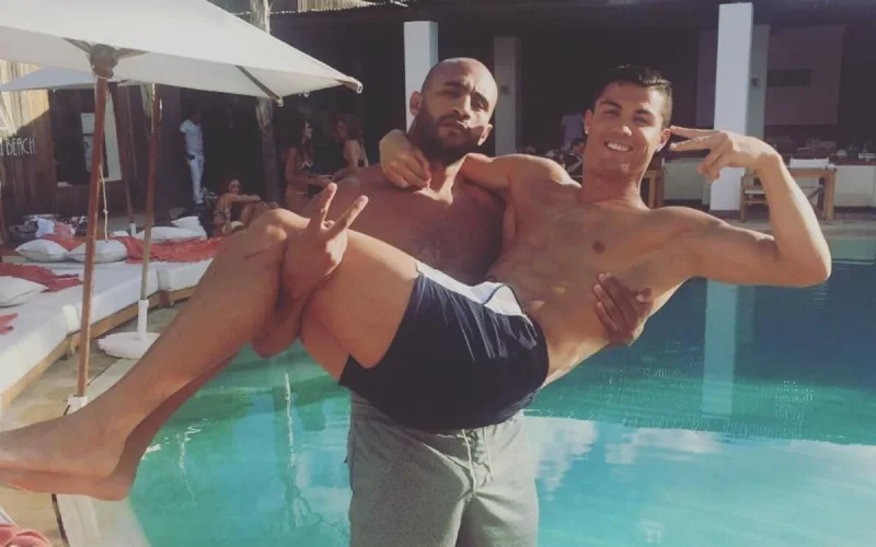 Cristiano Ronaldo et Badr Hari à Marrakech (photos)