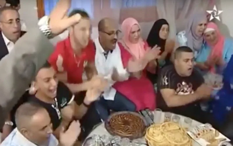 Revivez la victoire Mohamed Rabii avec sa famille (vidéo)