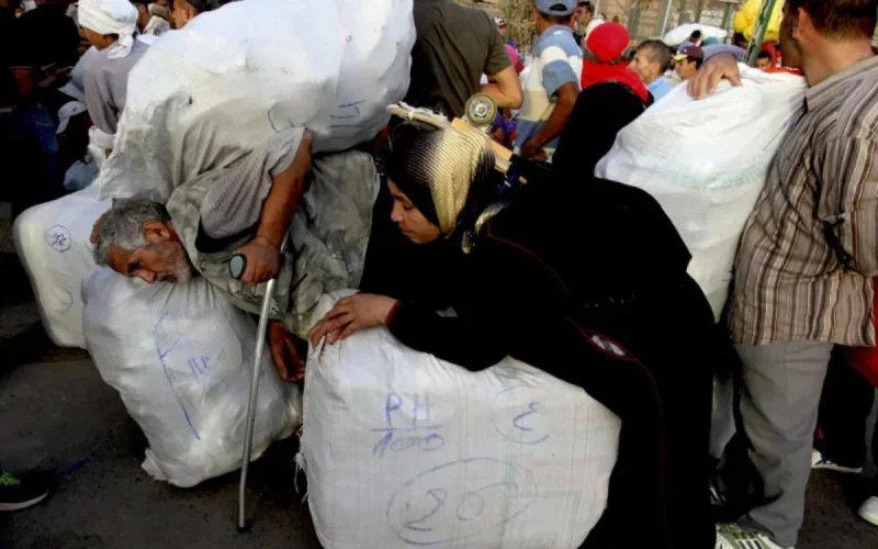 Melilla : dans l'enfer des porteurs (photos)