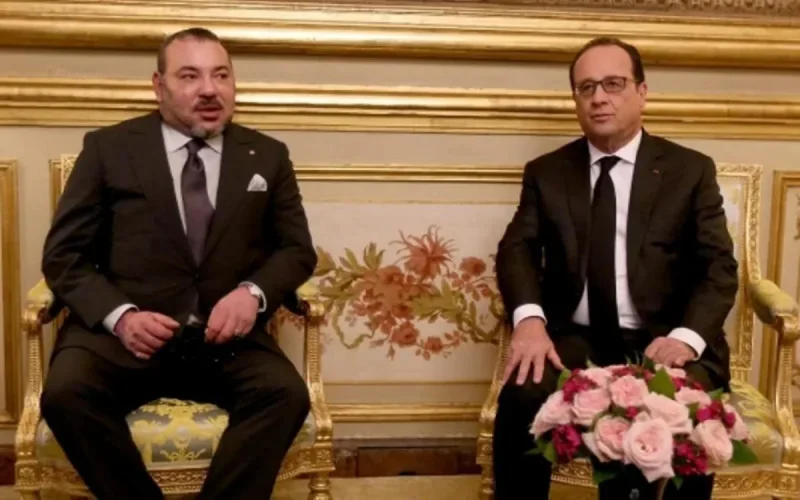 Le roi Mohammed VI à l'Elysée (photos)