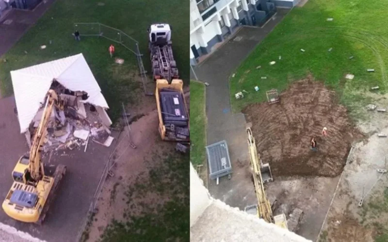 La mosquée de Vénissieux détruite