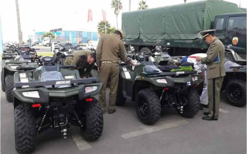 L'armée marocaine reçoit 400 quads (photos)