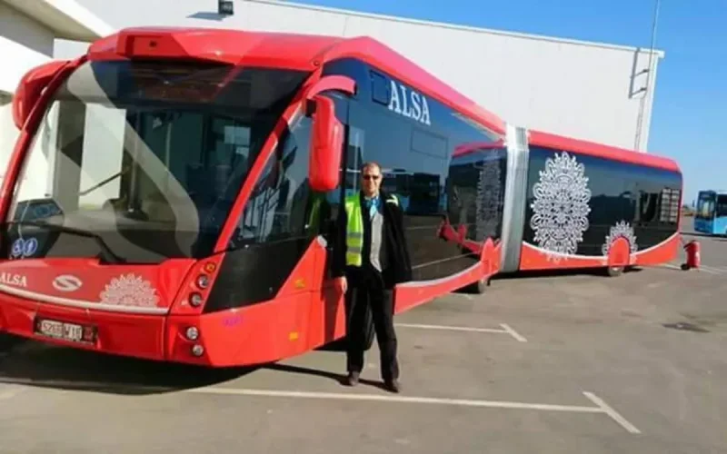Le « Tram-Bus » arrive à Marrakech