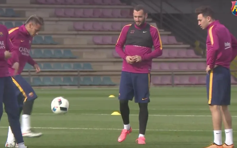 Duel de jongles entre Neymar et Mounir El Haddadi, qui va gagner ? (vidéo)