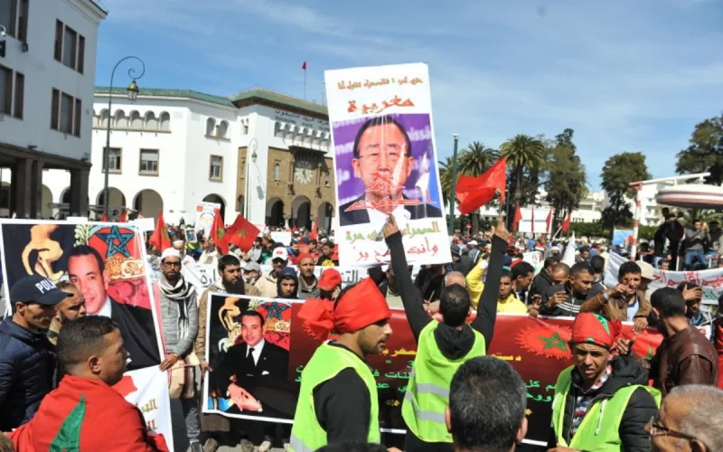 Trois millions de personnes manifestent contre Ban Ki-moon à Rabat