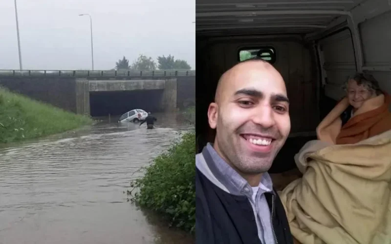 Belgique : Fouad risque sa vie pour sauver de la noyade deux personnes âgées (photos)