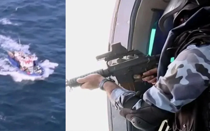 L'intervention spectaculaire de la police marocaine pour arrêter des trafiquants de cocaïne en pleine mer (vidéo)